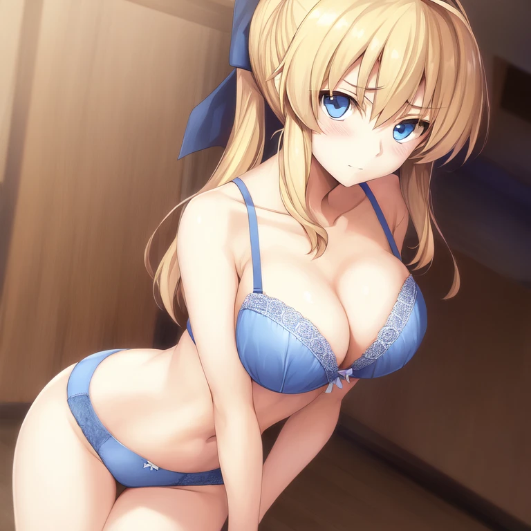 [Holara] Fate Saber Anime style Bra Embarrassed Indoor [Illustration]